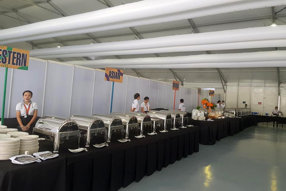 Khám phá nhà ăn “xịn xò” phục vụ SEA Games 30 ở Làng VĐV New Clark City